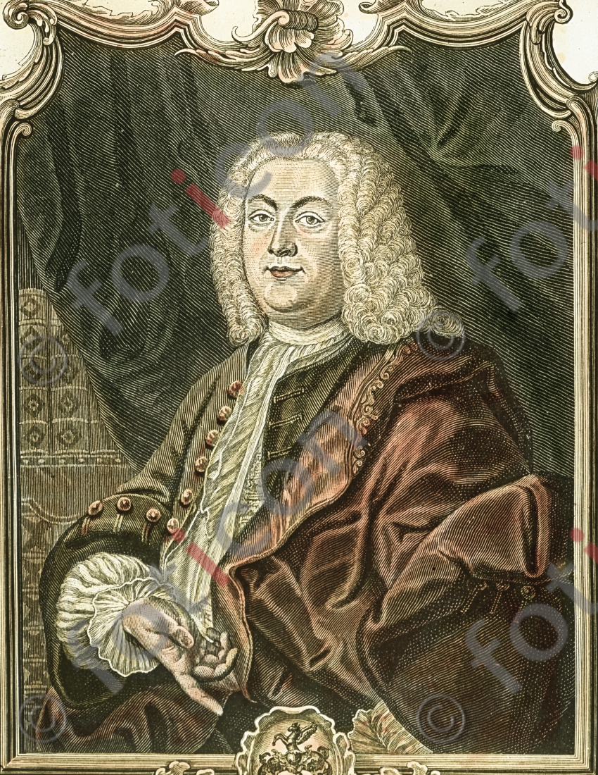 Johann Christoph Gottsched | Johann Christoph Gottsched - Foto simon-156-012.jpg | foticon.de - Bilddatenbank für Motive aus Geschichte und Kultur